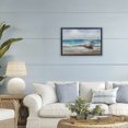 thumbnail image 3 of Stupell Industries Tropical Painterly Boat On The Shore Black Floating Frame Canvas Art, 25 x 17, by Cloverfield & Co., 3 of 8