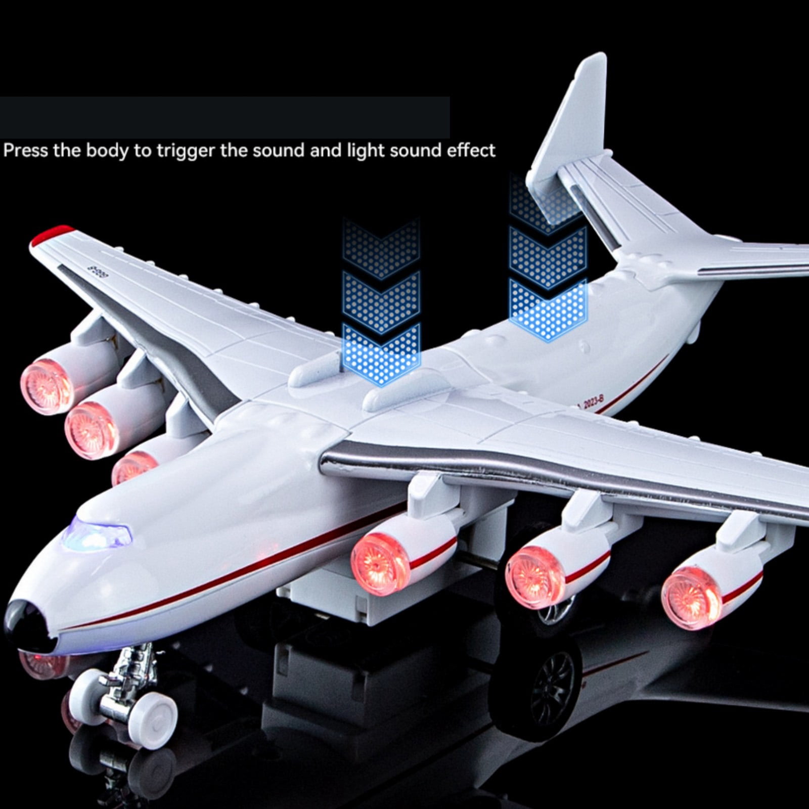 APPLAYERR 1/400 Scale An-225 Mriya Buran Orbiter Aircraft Model Soviet Diecast Plane Collectible Display Gift w Stand