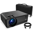 thumbnail image 1 of Living Enrichment Mini Projector, 1080P HD Supported Portable Video Projector, 7000 Lumen 50,000 Hours, 1 of 4