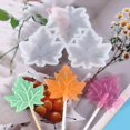 thumbnail image 5 of vlrwzc Maple Leaf Shape Silicone Mold Resin Casting Molds for Pendant Lollipop DIY Craft Tool Chocolate Cake Decoration Topper, 5 of 7