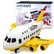 thumbnail image 5 of de Pasajeros, Portaaviones, Transporte aéreo para Niños, Juguete Vehículos para Niños - Vehículos de construcción Yellow_6, 5 of 6