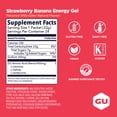 thumbnail image 4 of (3 pack) GU Energy Gel, Strawberry Banana, 1ct - 1.1oz Packet, Energy Booster for Running, 4 of 8