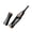 Black, variant on Zeiwohndc Immediate Warm Whip Curling Tool Gentle On Lashes Transportable ABS Substance Tap Action