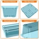 thumbnail image 3 of Set organizador de cajones WOWBOX, 16 unidades, para maquillaje, color azul marino transparente, 3 of 6