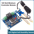thumbnail image 2 of 5Pcs 12V Digital Auto Watering Module Soil Humidity Sensor Controller Soil Moisture Test Irrigation System Detector, 2 of 6