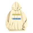 thumbnail image 3 of CNKOO Sweat à Capuche Imprimé pour Femmes Manches Longues Décontracté, 3 of 4