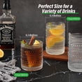 thumbnail image 3 of Set de vasos para beber ZMOWIPDL Vintage Glassware 360 ml y 450 ml, 3 of 7
