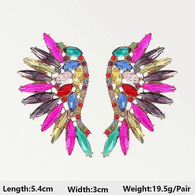 Pendientes colgantes geométricos de cristal con cuentas de playa de verano para mujer estilo bohemio, 32