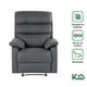 thumbnail image 3 of Sillón Reclinable De Tela Reposet Manual Individual gris, 3 of 9
