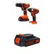 thumbnail image 1 of Herramienta inalámbrica BLACK+DECKER LBXR20 20V MAX con taladro/destornillador, 1 of 1