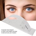 thumbnail image 3 of Transparent Acrylic False Eyelashes Grafting Tweezers Display Stand Storage Rack with 6 Holes, Durable & Hygienic, 3 of 8