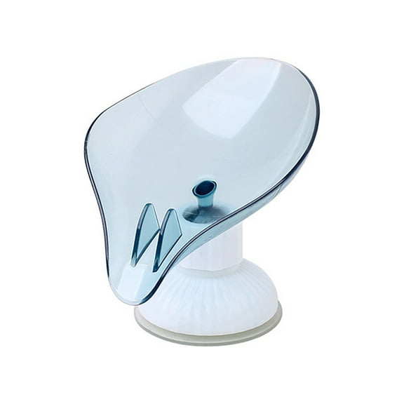 Ycandiee Rotatable Leaf Shape Soap Dish Self Draining Bar Soap Holder for Shower Bathroom Kitchen Sink Easy Cleaning Soap Tray Soap Drainer for Bar Soap