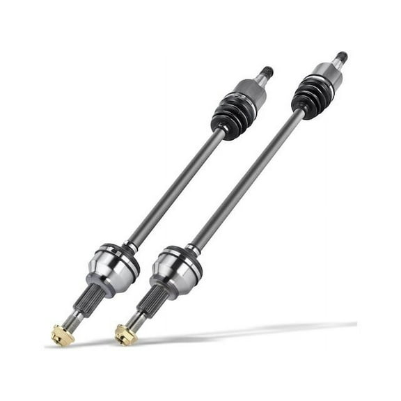 Rear CV Axle Shaft Set 2 - Compatible with 2009 - 2019 Dodge Journey 2010 2011 2012 2013 2014 2015 2016 2017 2018