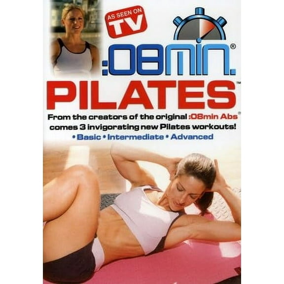 8 Minute Pilates: Basic Intermediate & Advanced (DVD)