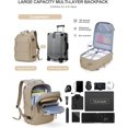 Travel Backpack For Women, Waterproof Carry On Luggage With Shoes