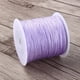 thumbnail image 4 of Cordón de nailon de cola de rata de color violeta claro de 100 m x 0,8 mm para proyectos de macramé y Shamballa, 4 of 5