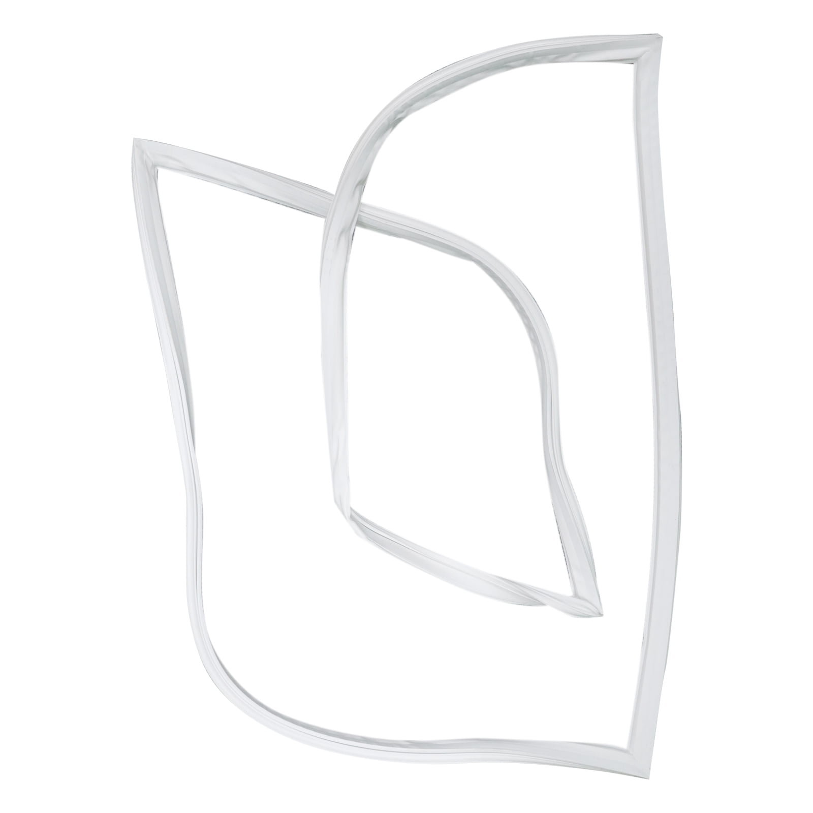 Refrigerator Fresh Food Door Gasket Seal Compatible with Amana Replaces WP12550111Q, AP4013372, PS2007702