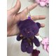 thumbnail image 3 of 10pcs/pack 12cm Mini Bow Tie Teddy Bear Pendant Plush Toy Colorful Teddy Plush Keychain, 3 of 5