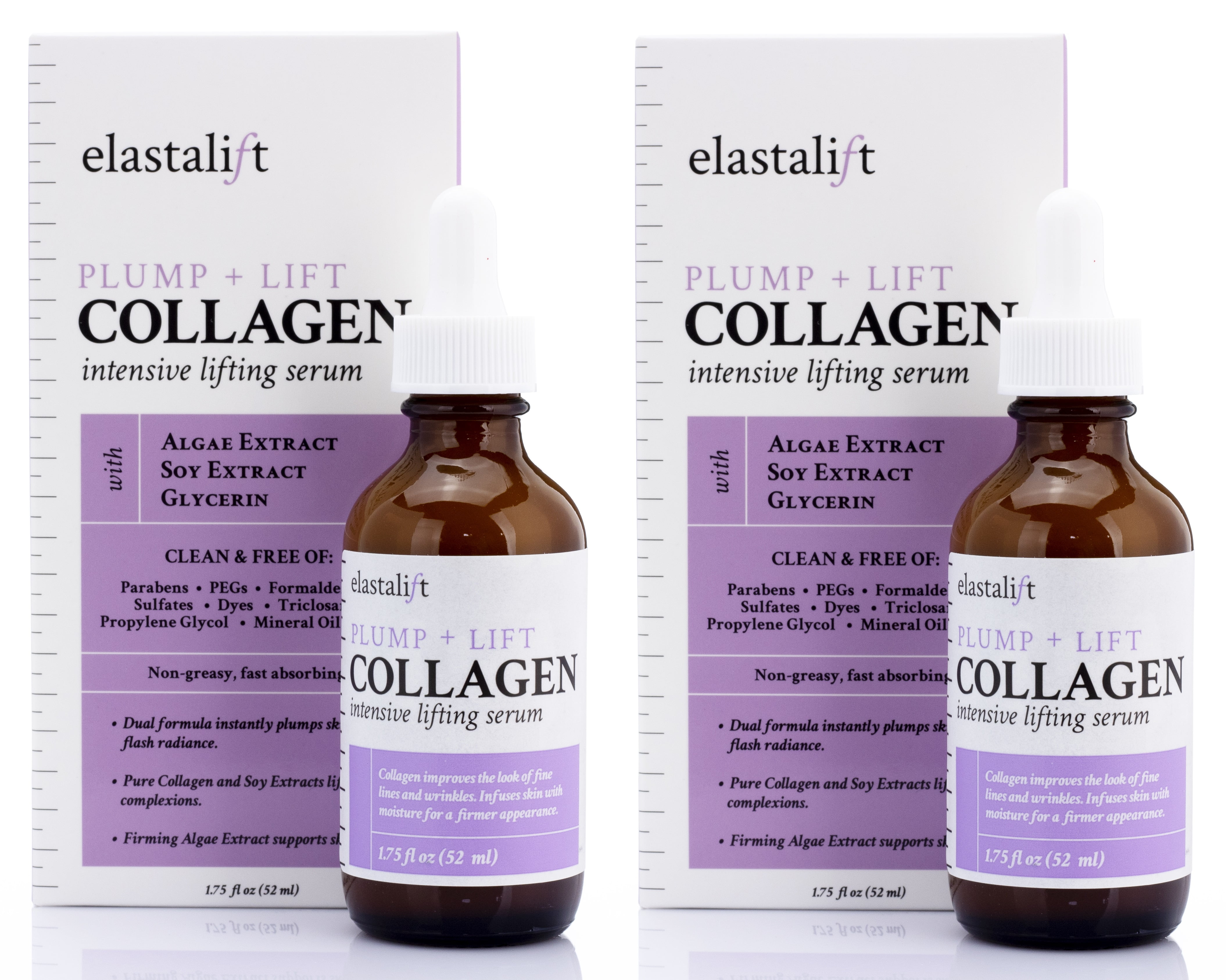 Elastalift Collagen Plump + Lift Face Serum. Intensive Lifting Anti