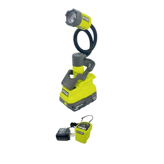 RYOBI 18V ONE  LED Flexible Clamp Light Kit