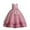 Hot Pink, variant on Girls Dresses Children Sequin Big Bow Flower Dress Kids Birthday Wedding Party Pageant Gown Princess Dress Size 3 Y-4 Y