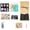 A, variant on Accordion Scrapbook Album Hardcover Kraft Paper DIY Photo Frame Stretchable Folding Memory Book Handmade Adventure Journal Black Card