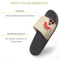 thumbnail image 3 of GZHJMY Stylish Slides for Women Men, Funny Couple of Dogs Soft Flexible Slip-on Sandals Slippers, 3 of 7