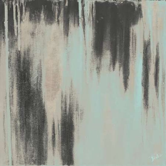 Teal Paysage II Canvas Art - Patricia Pinto(24X24)