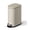 Beige, variant on EuKer 1.6-Gallon Slim Trash Can, Stainless Steel Step-on Trash Bin with Soft Close Lid & Removable Inner Bucket for Kitchen, Bathroom, Bedroom, White