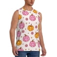 thumbnail image 2 of Daiia Fall 70s Groovy Hippie 1 Printed Men's Tank Tops,Casual Soft Sleeveless Gym Muscle Shirts Bodybuilding Tee-XX-Large, 2 of 8