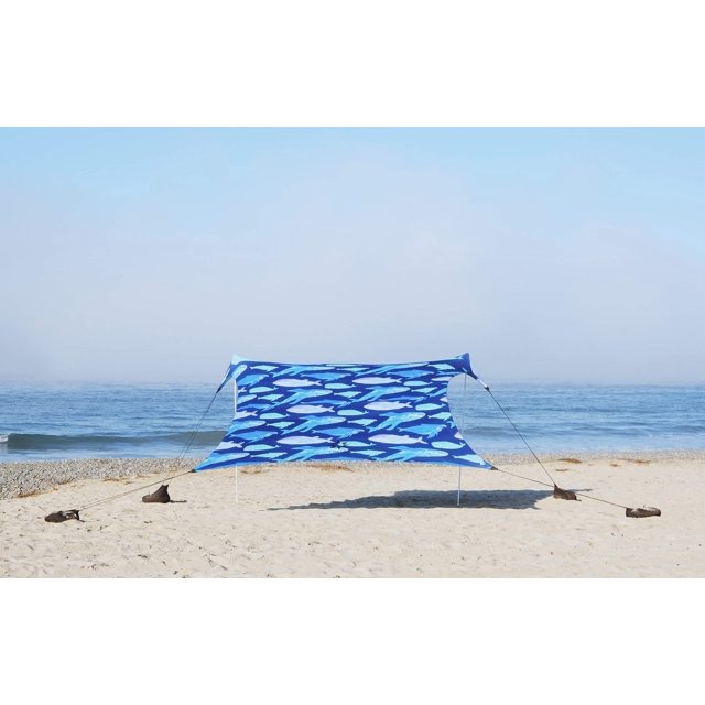 Carpa de playa portátil Shelter Neso Grande, 274 x 274 cm, 2,1 m de altura