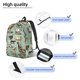 thumbnail image 3 of Easygdp Vintage Farm Animals Mochila de Lona Resistente para Laptop, Compatible con Laptops de 15 a 17 pulgadas, Ideal para Escuela, Trabajo y Viajes-Medium, 3 of 5