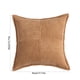 thumbnail image 4 of Fiudx Funda de Almohada Decorativa, Textura Suave Similar a La Lana, Diseño Bordado Acogedor, Estilo Bohemio Moderno, Decoración Estilo Cabaña para Sala de Estar o Sofá, 45 X 45 Cm, Juego de 1, 4 of 7