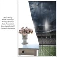 thumbnail image 5 of Sports Football Curtains Sports American Stadium Arena Field Boys Girls Children Art Print Living Room Bedroom Curtains 42x54 Inch, 5 of 6