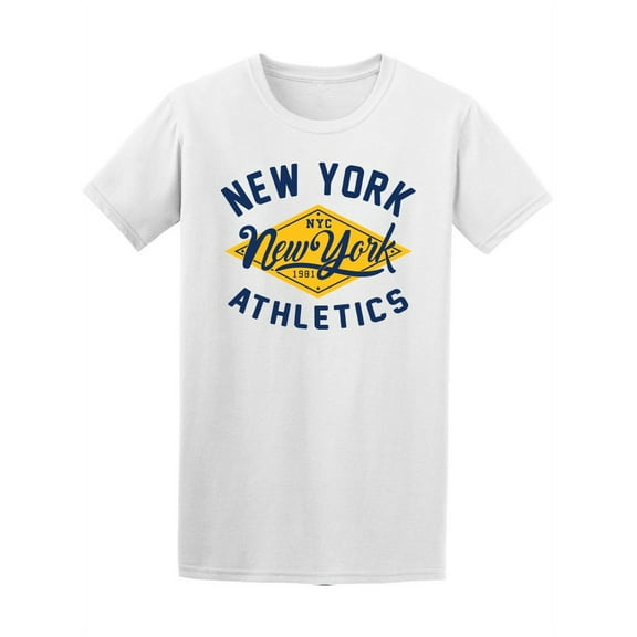 Athletic Sport New York Graphic T-Shirt Men -Image by Shutterstock, Male 4X-Large