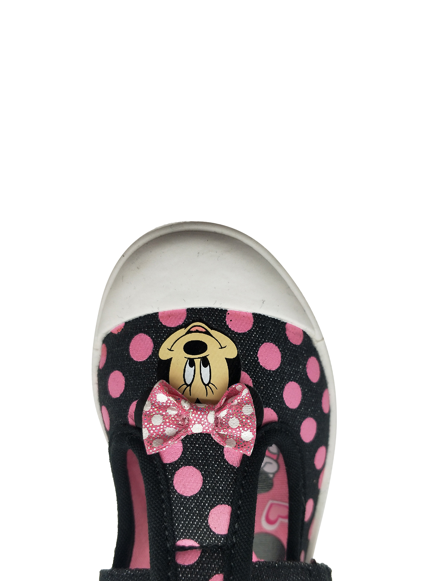 Minnie Mouse Polka Dot T-Strap Casual Shoe (Toddler Girls) - image 5 of 6