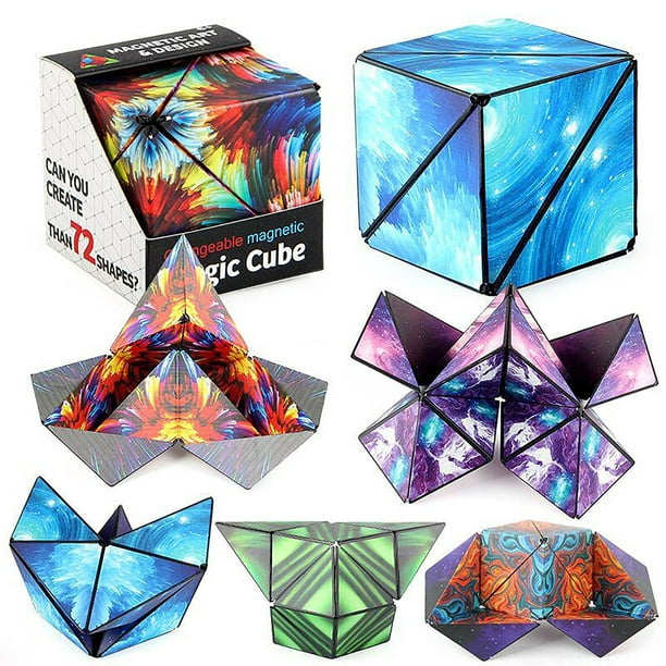 Dropship 3D Changeable Magnetic Magic Cube For Kids Puzzle Cube Antistress  Toy to Sell Online at a Lower Price