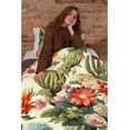 thumbnail image 6 of Vintage Cactus and Tropical Plants Blanket Soft Cozy Throw Lightweight Microplush Blankets for Couch Bed Sofa All Season Warm-60 in x 50 in Medium for Teen, 6 of 6