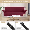 thumbnail image 4 of CHUANK 100% Waterproof Sofa Cover Non Slip Couch Cover Machine Washable Slipcover Leakproof Furniture Protector for Dogs Kids Pets  Dark Gray  Sofa, 4 of 8