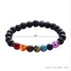 thumbnail image 4 of Brazalete De Cuentas De Lava, Pulsera De Lava, Regalo De Cadena De Mano De Cuentas De Lava Natural Para Hombres Y Mujeres, 4 of 8