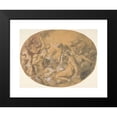 thumbnail image 2 of Joseph Heintz The Elder 18x14 Black Modern Framed Museum Art Print Titled - Satyrs and Nymphs (ca. 1599), 2 of 5