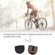 thumbnail image 4 of Wosthever Pastillas de freno para bicicleta, piezas de disco, componentes de repuesto, accesorios para bicicletas, componente de bicicleta, Ciclismo tipo 25, 4 of 6