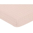 thumbnail image 3 of Sweet Jojo Designs Elephant Pink Grey and White 4 Piece Crib Bedding Set, 3 of 6