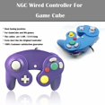 thumbnail image 3 of Wired Gamecube Controllers for Nintendo Wii Game Cube Switch Console 2 pcs, 3 of 5