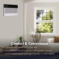 thumbnail image 2 of Friedrich CCW18B30A Chill Premier 18,000 BTU 230V Smart Wi-Fi Room Air Conditioner Bundle with 1 Year Extended Protection Plan, 2 of 10