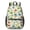 Dinosaur and Stone, variant on Dinosaur and Stone Beige Pattern 17" School Backpacks for Teens,Waterproof Oxford Fabric,S-Shape Padded Straps for School,Travel,Hiking,Camping
