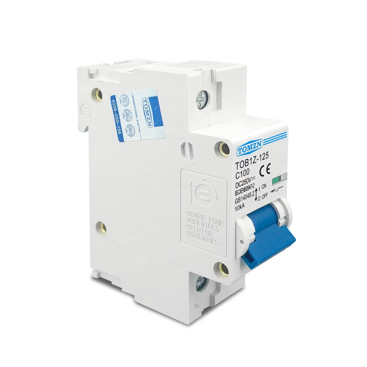 Mosiee Tobiz 125A Dc Mcb Circuit Breaker For Pv System Battery Main Switch