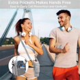 thumbnail image 5 of Cup Sleeve 40oz - Water Bottle Carrier with Phone Pocket, Bottle Holder Pouch A, 5 of 5