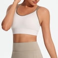 thumbnail image 6 of Padded Sports Bra for Women,Breathable Cool Liftup Air Bra,Wireless Underwear Breathable Large Size Exercise Athletic Bras Running Bra Sujetadores Deportivos Para Mujer, 6 of 7