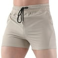 thumbnail image 1 of Aqestyerly Men's Sports Training Shorts Quick Drying Breathable Fitness Running Shorts Three Minute Design, 1 of 4